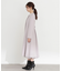 ノーカラーフレアコート