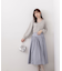 コルセットデザインタフタスカート