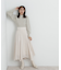 サテンマーメイドスカート