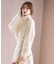 アシメネックニット