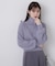 アシメネックニット