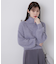 アシメネックニット