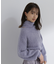 アシメネックニット
