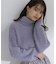 アシメネックニット