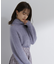 アシメネックニット