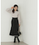 パイピングマーメイドスカート
