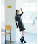 ヘムフェイクファーワンピース