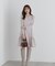 バックボウタイティアードミニワンピース