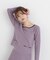 プリーツニットSET UP WEB限定カラー：パープル