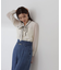 シアーボウタイパフブラウス 24SS
