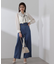 シアーボウタイパフブラウス 24SS