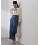 シアーボウタイパフブラウス 24SS