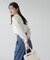 シアーボウタイパフブラウス 24SS