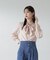 シアーボウタイパフブラウス 24SS