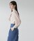 シアーボウタイパフブラウス 24SS