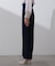 ビットベルトデニムワイドパンツ