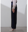 ビットベルトデニムワイドパンツ