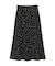 ハートドットナロースカート