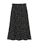 ハートドットナロースカート