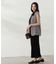 フェザーヤーンジレセットニットワンピース24AW