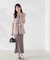 フェザーヤーンジレセットニットワンピース24AW