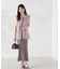 フェザーヤーンジレセットニットワンピース24AW