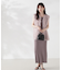 フェザーヤーンジレセットニットワンピース24AW