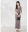 フェザーヤーンジレセットニットワンピース24AW