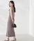 フェザーヤーンジレセットニットワンピース24AW