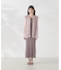 フェザーヤーンジレセットニットワンピース24AW