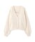 シャイニーフェザーアンサンブルニット　WEB限定カラー：パープル24AW