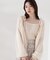 シャイニーフェザーアンサンブルニット　WEB限定カラー：パープル24AW
