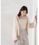 シャイニーフェザーアンサンブルニット　WEB限定カラー：パープル24AW