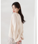 シャイニーフェザーアンサンブルニット　WEB限定カラー：パープル24AW