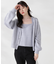 シャイニーフェザーアンサンブルニット　WEB限定カラー：パープル24AW