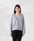 シャイニーフェザーアンサンブルニット　WEB限定カラー：パープル24AW