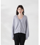 シャイニーフェザーアンサンブルニット　WEB限定カラー：パープル24AW