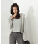 シャイニーフェザーアンサンブルニット　WEB限定カラー：パープル24AW