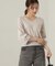 Vネックドルマン総針ニット24AW