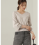Vネックドルマン総針ニット24AW