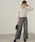 Vネックドルマン総針ニット24AW