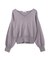 Vネックドルマン総針ニット24AW