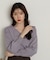 Vネックドルマン総針ニット24AW