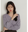Vネックドルマン総針ニット24AW