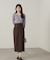Vネックドルマン総針ニット24AW