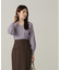 Vネックドルマン総針ニット24AW