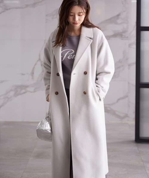 美ラインチェスターコート 24AW｜プロポーションボディドレッシングの
