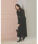 コルセットベルト付きレースワンピース　24AW