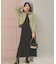 コルセットベルト付きレースワンピース　24AW