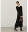 コルセットベルト付きレースワンピース　24AW